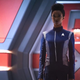 Sonequa Martin-Green in her Discovery uniform as Michael Burnham.